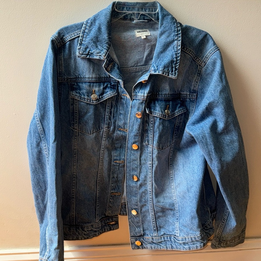 Indiska Jean Jacket Sz L